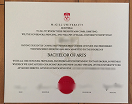 buy McGill University fake diploma from Montreal