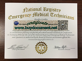 Where Can I Buy Fake NREMT Certificate Online?