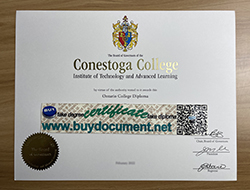 Enquired About Purchasing A Conestoga College BBA Degree Certificate.
