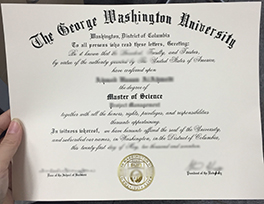 George Washington University(GWU) fake diploma,buy University fake degree
