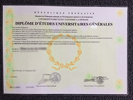 purchase Université Paris X fake diploma, buy fake degree in France