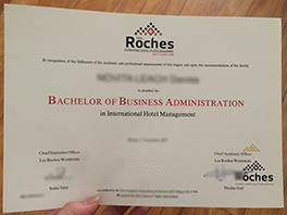 fake Les Roches Global Hospitality Education diploma order