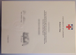 buy University of London Birkbeck College fake diploma