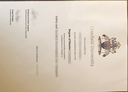 obtain Cranfield University fake diploma