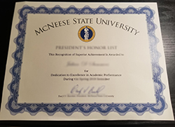 How to Make Fake McNeese State University Diploma