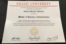 Where to Buy Fake Miami University Diploma&Transcript?