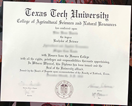 Where to Make Texas Tech University Fake Diploma