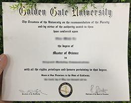 Fake Golden Gate University Diploma For Sale