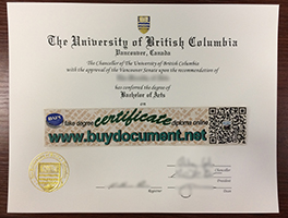 Fast to Get University of British Columbia/UBC Fake Degree Replacement