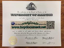 Purchase Fake University of Illinois at Urbana-Champaign Diploma