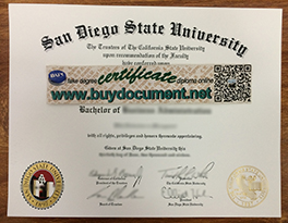 How to Buy SDSU Fake Degree Certificate, San Diego State University Diploma