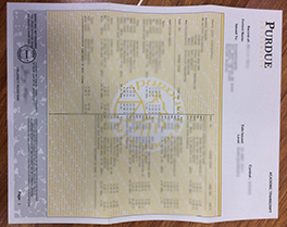 Buy best Fake Purdue University Transcript diploma