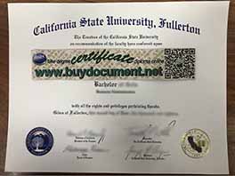 How to get your California State University, Fullerton diploma certificate replic