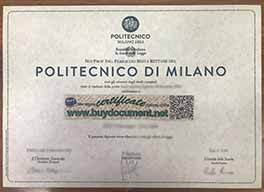 How to Buy Fake Politecnico di Milano Diploma Certificate