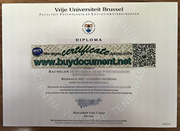 Buy Fake Vrije Universiteit Brussel Diploma Online, Fake VUB Degree