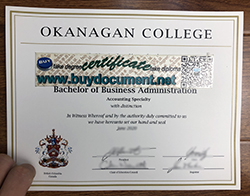 Buy Fake Degree In British Columbia. The Okanagan College Diploma