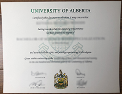 Where To Buy The University of Alberta Fake Degree Certificate?