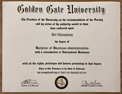 Where Can I Buy A Fake Degree From Golden Gate University?
