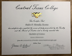 Where Can I Purchase A Degree Certificate From Central Texas College?