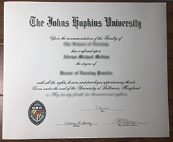 How Much Does The Johns Hopkins University Diploma Cost? Fake JHU Degree Certific
