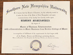 How much is the diploma of Southern New Hampshire University?
