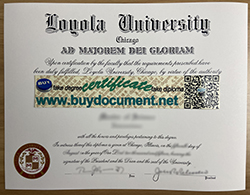 Where Can I Buy A Fake Diploma From The Loyola University Chicago? LUC Diploma.