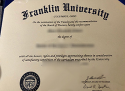 Where Can I Earn My Bachelor's Degree From Franklin University?