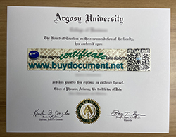 Buy Fake Argosy University Diploma.
