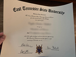 Do You Need to Customize Your East Tennessee State University Degree? ETSU Diplom