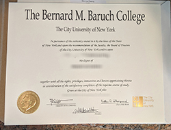 Where Can I Buy the Fake CUNY Baruch College Diploma?