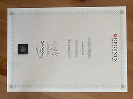 Get A Fake Regent's University London Diploma