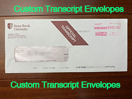 How Can I Custom Envelopes? Stony Brook University Transcript