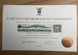 Where can I get a fake Toronto Metropolitan University diploma?