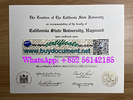 Get a fake California State University, Hayward diploma.