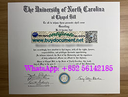 Do you make fake University of North Carolina at Chapel Hill degree certificates?