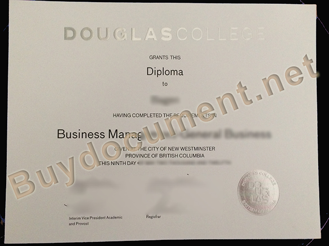 fake Douglas College diploma, fake degree in Canada