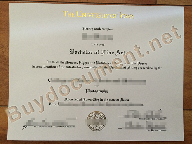 buy University of Iowa fake degree, University of Iowa diploma order