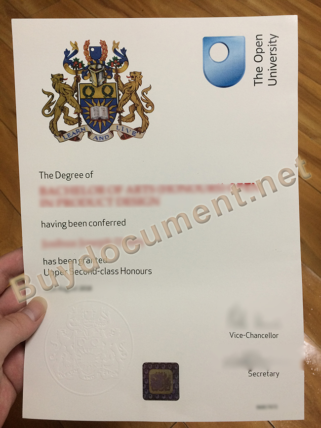 Open University fake degree, buy Open University fake diploma