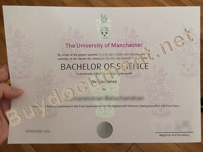 University of Manchester degree sample, buy University of Manchester fake diploma