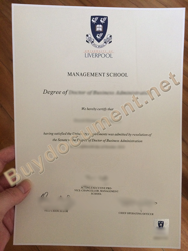 fake University of Liverpool diploma, buy University of Liverpool fake degree