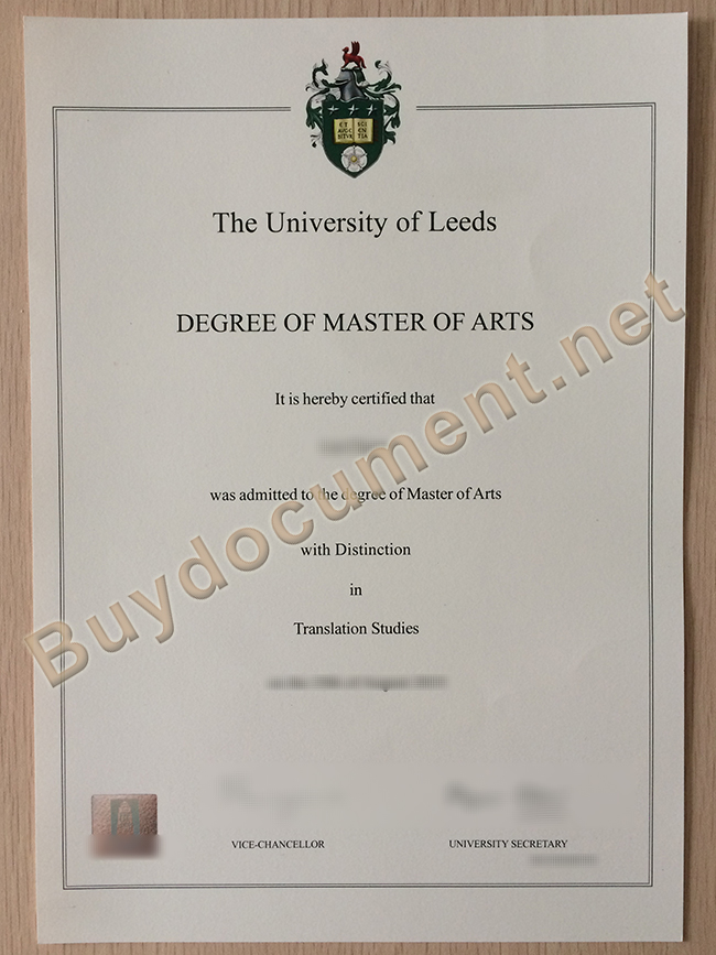 buy University of Leeds fake diploma, University of Leeds degree sample