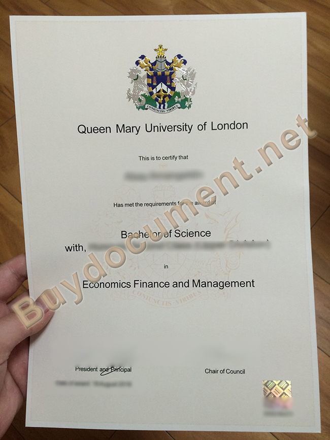 buy Queen Mary University of London fake degree