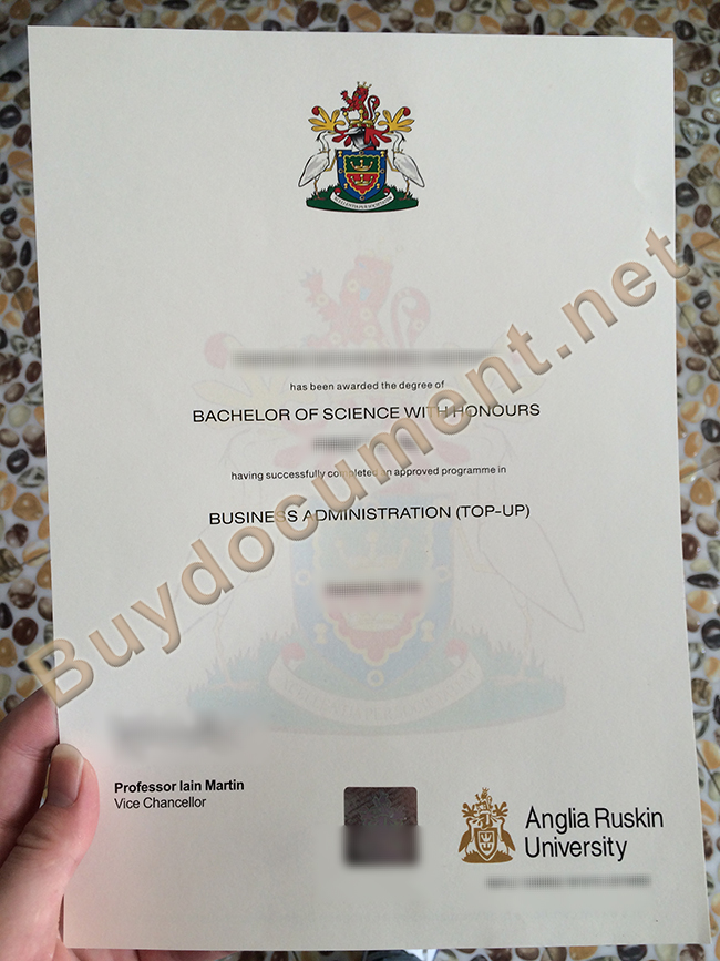 Anglia Ruskin University fake degree, Anglia Ruskin University diploma order