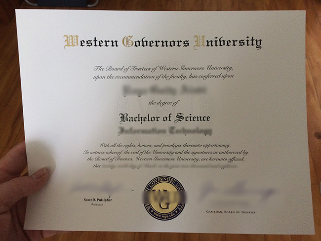 buy WGU fake diploma, WGU degree sample
