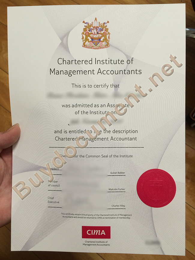 buy CIMA fake certificate, CIMA certificate order