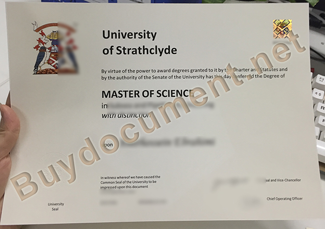 University of Strathclyde fake diploma, buy UK fake degree