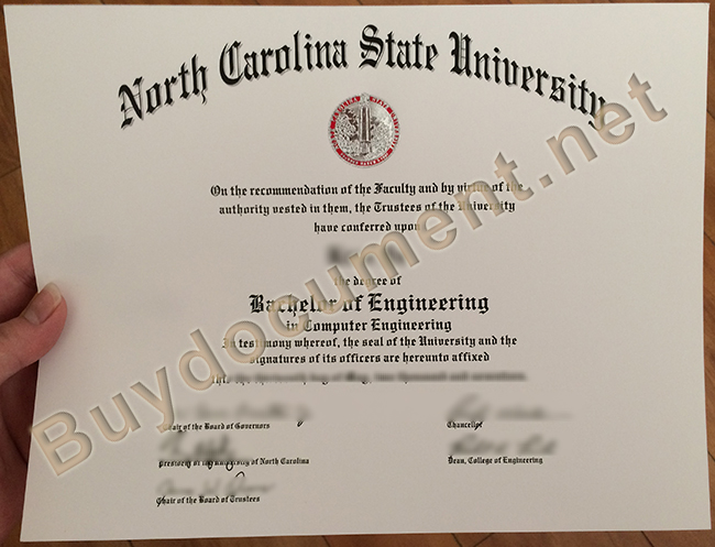 North Carolina State University fake diploma, North Carolina State University degree