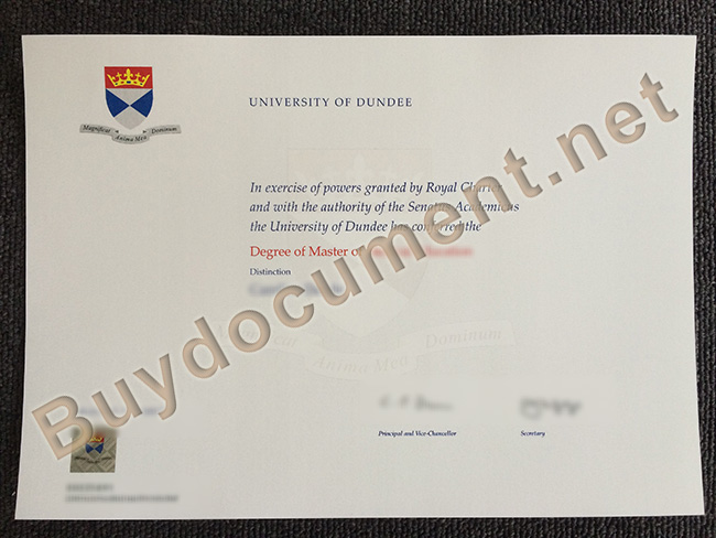buy University of Dundee fake diploma, University of Dundee degree order