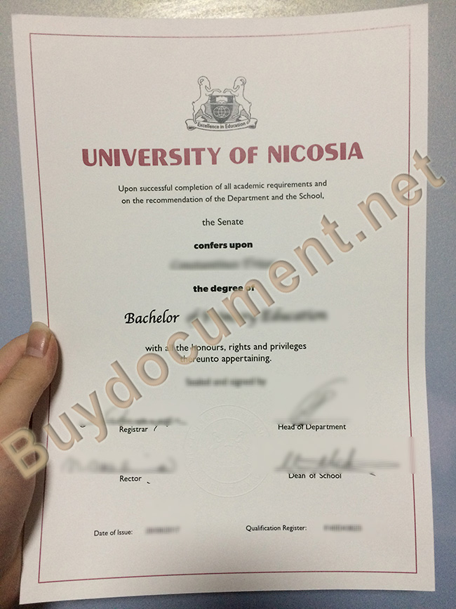 University of Nicosia diploma, University of Nicosia fake degree