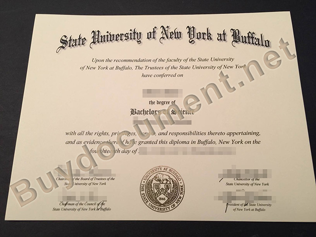 State University of New York at Buffalo diploma, State University of New York at Buffalo degree